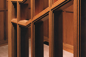 Millwork staircase