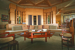 Center millwork section