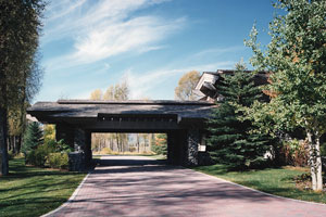 View of porte-coch&egrave;re