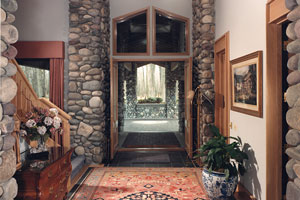 View out main front door