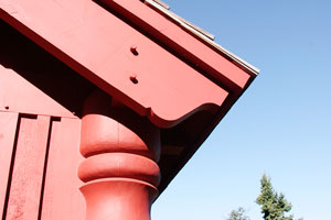 Cornice detail
