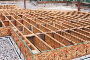 Interstitial floor system