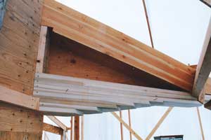 Five-foot-deep hip beam structure